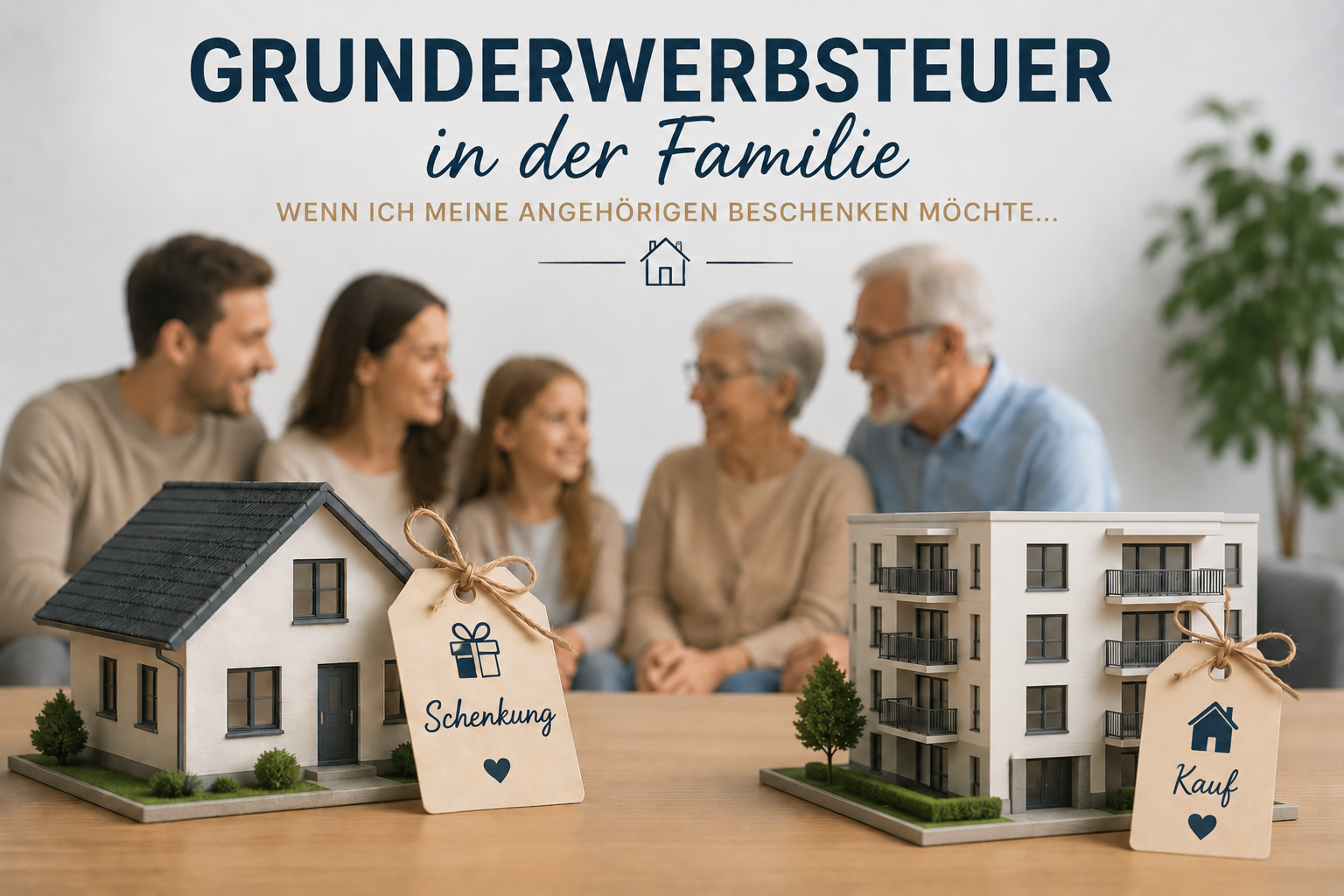 Grunderwerbsteuer in der Familie